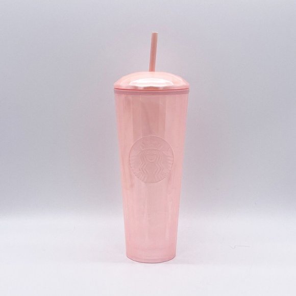 Starbucks Other - Starbucks Dome Lid Kaleidoscope Blush Pink Venti Cold Tumbler 24oz 2021